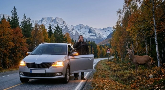 What Should You Do After Hitting Wildlife in Norway?