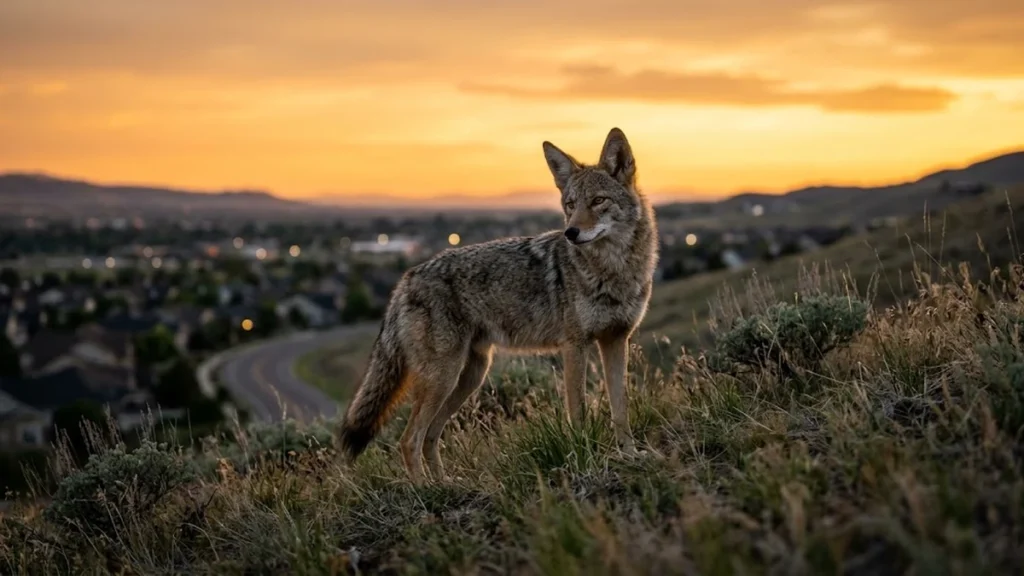 Coyote, a wild canine native to North America