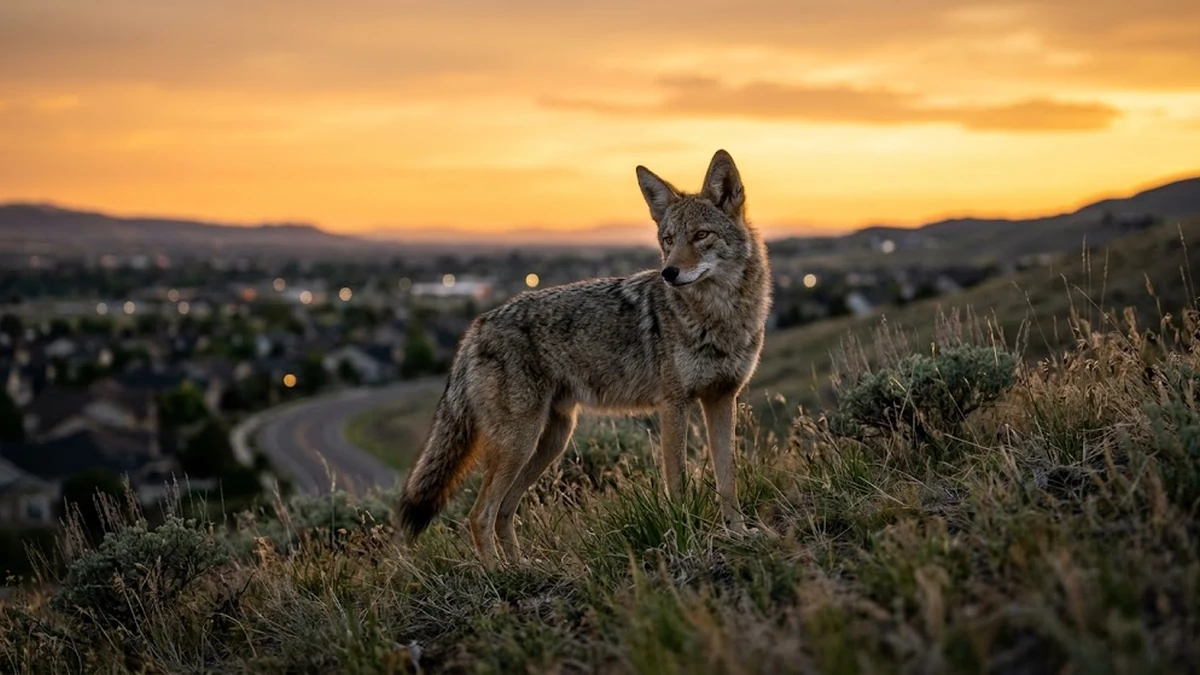 Coyote, a wild canine native to North America